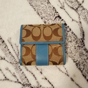 Coach Pattern Wallet